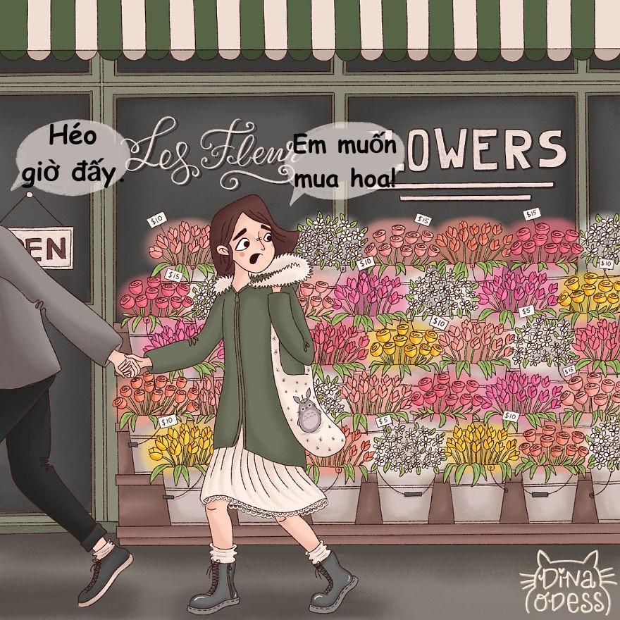 Thi thoảng bạn trai sẽ không chiều chuộng mình như mọi khi, nhưng không sao, anh ấy có cả nửa cuộc đời để làm điều đó.