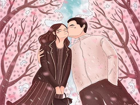 Có ai thương em như anh: Bộ tranh hạnh phúc của những cô gái đang yêu