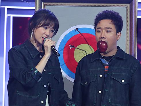 Lần đầu dẫn chung, Trấn Thành bị Hari Won 'dập sấp mặt' vì nói nhiều