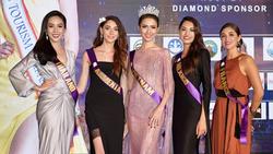 Vừa khởi động Hoa hậu đại sứ du lịch Thế giới, Phan Thị Mơ đã được bình chọn đẹp nhất đêm tiệc