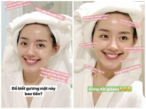 Mặt đã tốn hàng trăm triệu phẫu thuật thẩm mỹ, Khánh Linh The Face còn cầu kỳ từ khoản chăm sóc da đến trang điểm mỗi sáng-1