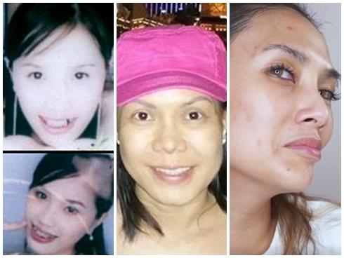 Những bức ảnh mặt mộc 'chỉ muốn chôn vùi' của dàn mỹ nhân Việt