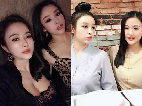 Huyền Baby cùng chị gái xinh đẹp 'đốt' mọi ánh nhìn với vòng 1 đẫy đà