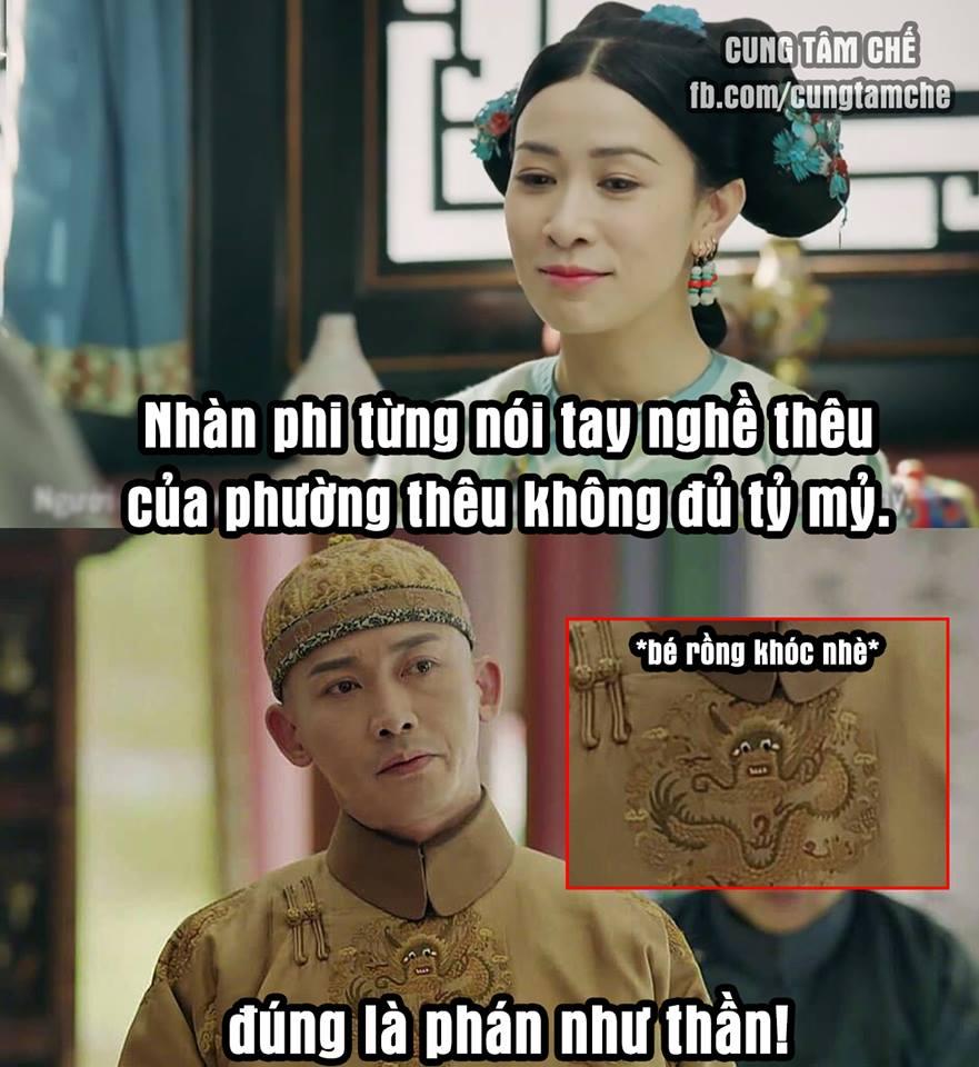 Cười té ghế với loạt ảnh chế lầy lội dành cho fan của Xa Thi Mạn và Diên hi công lược-2