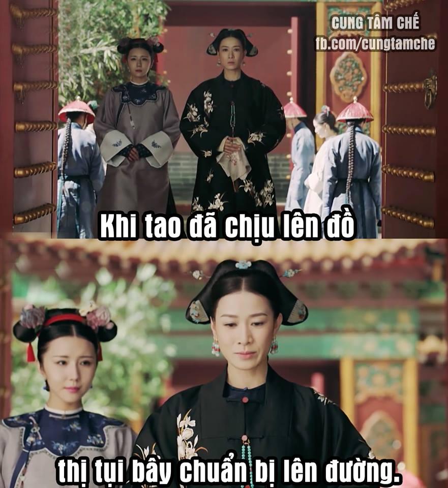 Cười té ghế với loạt ảnh chế lầy lội dành cho fan của Xa Thi Mạn và Diên hi công lược-3