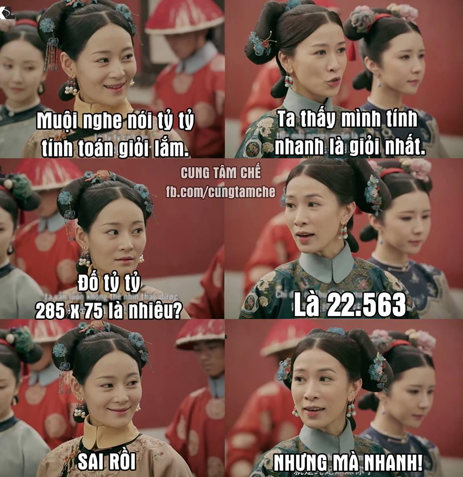 Cười té ghế với loạt ảnh chế lầy lội dành cho fan của Xa Thi Mạn và Diên hi công lược-10