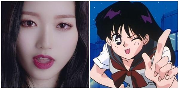 Lạ lùng chưa: các nữ idol K-Pop sao trông giống nhân vật Thủy thủ Mặt trăng y như chị em thế kia-4