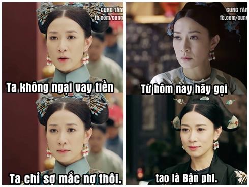 Đóng vai ác quá đạt, Xa Thi Mạn trở thành nhân vật bị chế ảnh nhiều nhất Diên Hi Công Lược-12