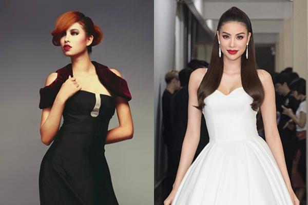 Lộ ảnh Hoa hậu Phạm Hương thuở 18: cằm chẻ đôi, môi hững hờ lên ảnh nghìn kiểu như một-10