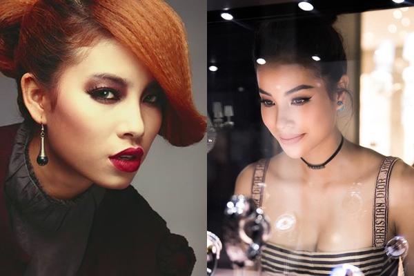 Nghi án bầu bì chưa xong, Phạm Hương lại xuất hiện với gương mặt phá nét lạ lẫm, cằm nhọn hoắt-5