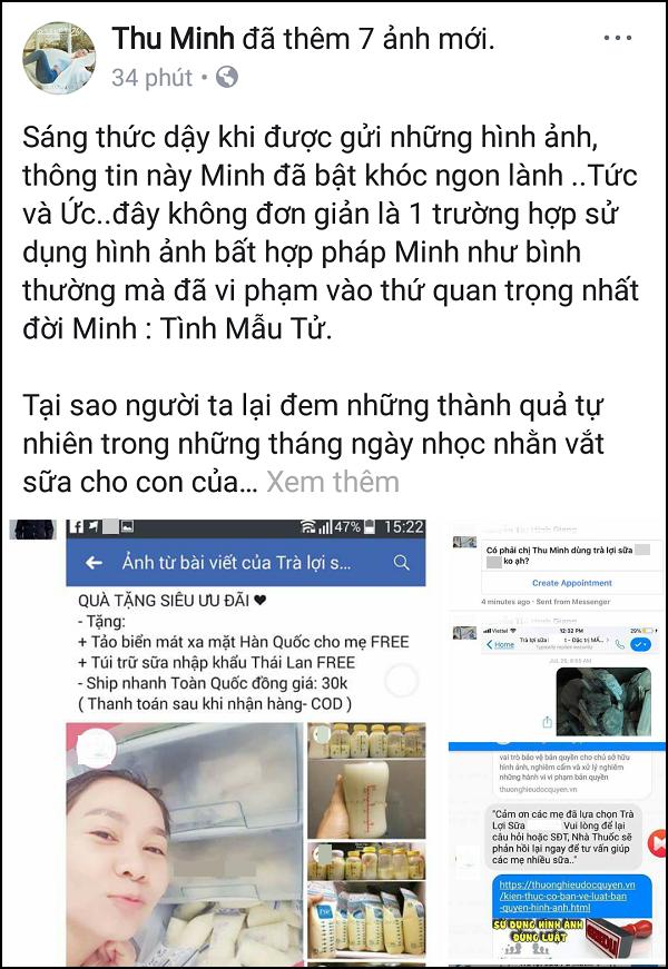 Vất vả vắt sữa nuôi con nhưng bị nhãn hàng lợi dụng quảng cáo trá hình, Thu Minh gay gắt: Đó là sự bất nhân-1