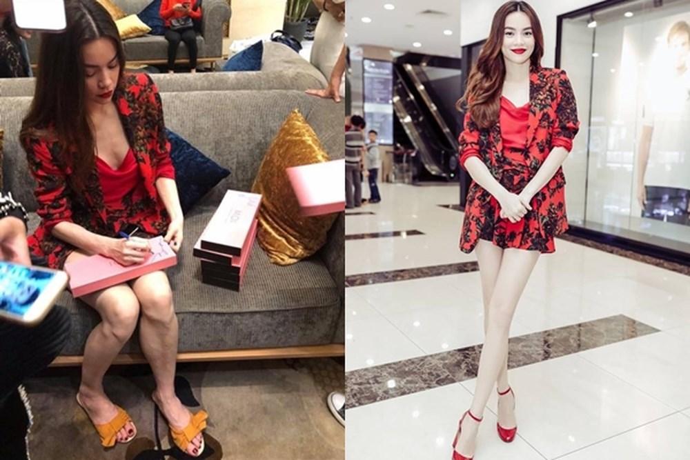 Hồ Ngọc Hà khoe vẻ nuột nà sau khi lộ ảnh hậu trường cẳng chân gân guốc, đầu gối củ lạc-2