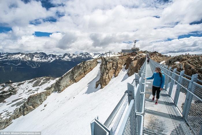 Cây cầu treo ở độ cao 2000m khiến ai cũng rụng tim khi bước lên-6