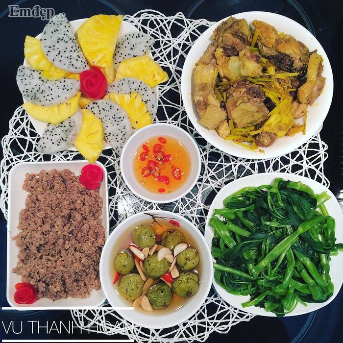 Đã mắt với mâm cơm gia đình chưa đến 120.000 đồng mà vẫn đủ chất, hấp dẫn-8