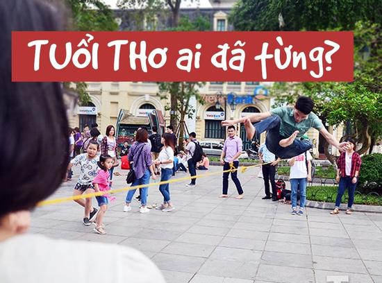 Cả một trời tuổi thơ ùa về khi nhìn thấy trò chơi này