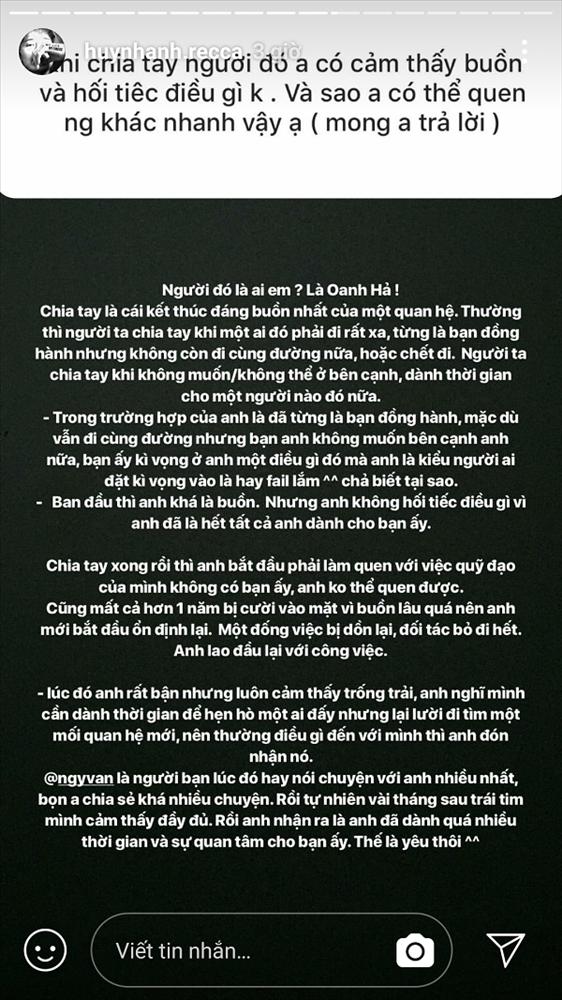 Fan tiếc chuyện tình cũ, Huỳnh Anh khó chịu: Đừng xem chuyện của tôi là chuyện của các bạn-4