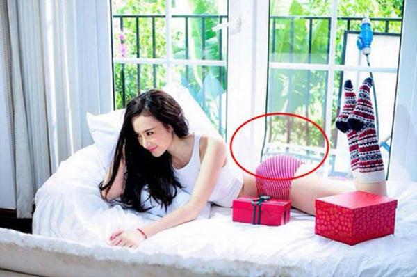 Cửa kính, thành tường, bể bơi... bỗng nhiên méo xệch bất thường khi mỹ nhân Việt khoe đường cong-10