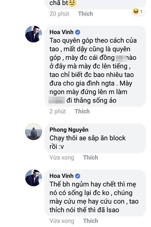 Bị chỉ trích vì dùng ngôn ngữ giang hồ kêu gọi ủng hộ, hiện tượng mạng Hoa Vinh tự nhận mình lưu manh-3