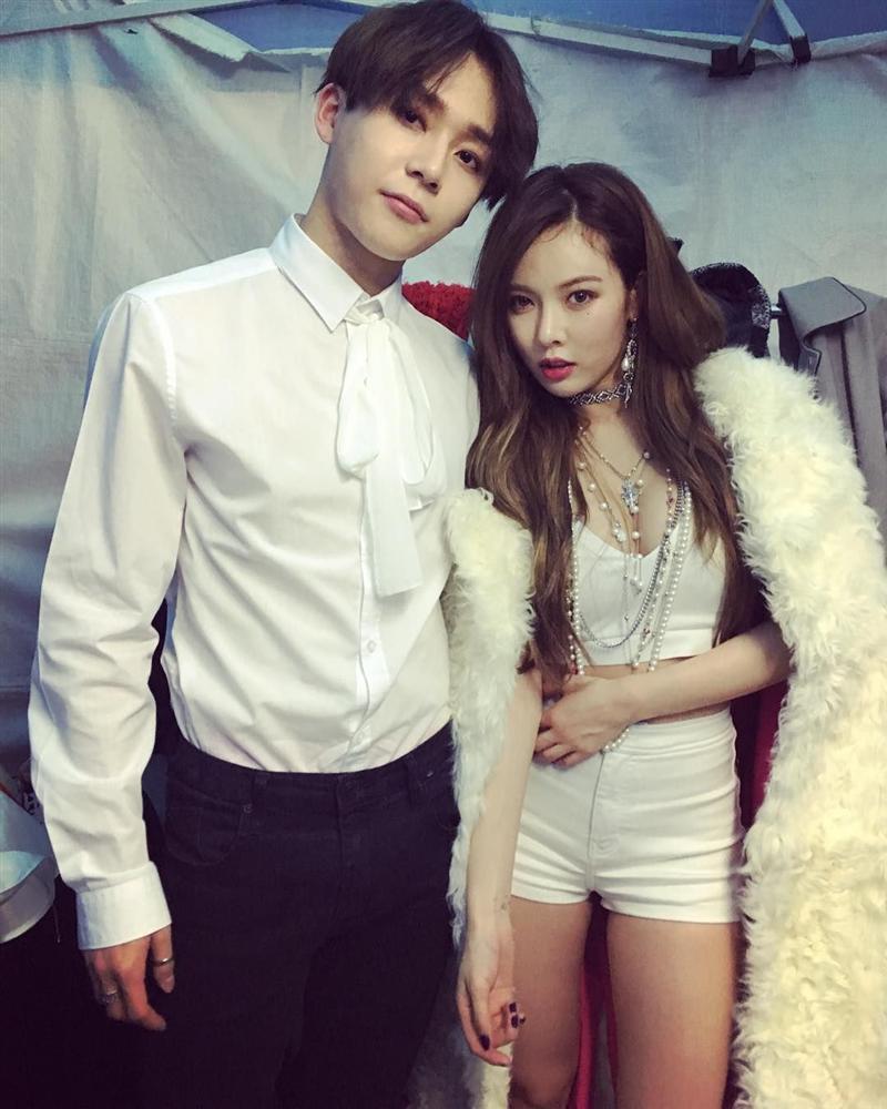 Bất ngờ bác lại lời nói dối của công ty, nữ thần sexy HyunA xác nhận hẹn hò đàn em kém tuổi-1