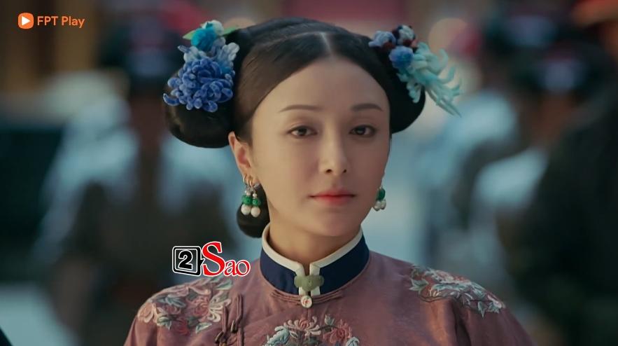 Lác mắt với hàng lông mày con đậu con bay từ hoàng hậu tới cung nữ trong Diên Hi Công Lược đình đám-1