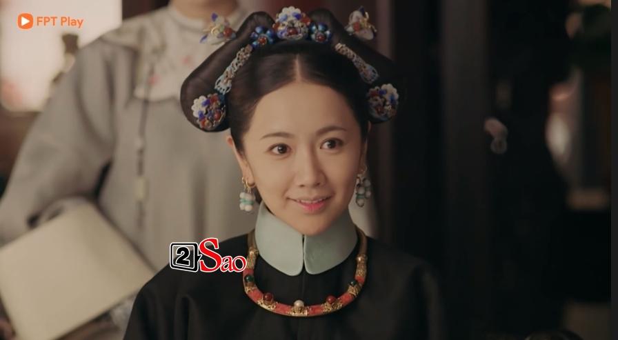 Lác mắt với hàng lông mày con đậu con bay từ hoàng hậu tới cung nữ trong Diên Hi Công Lược đình đám-7