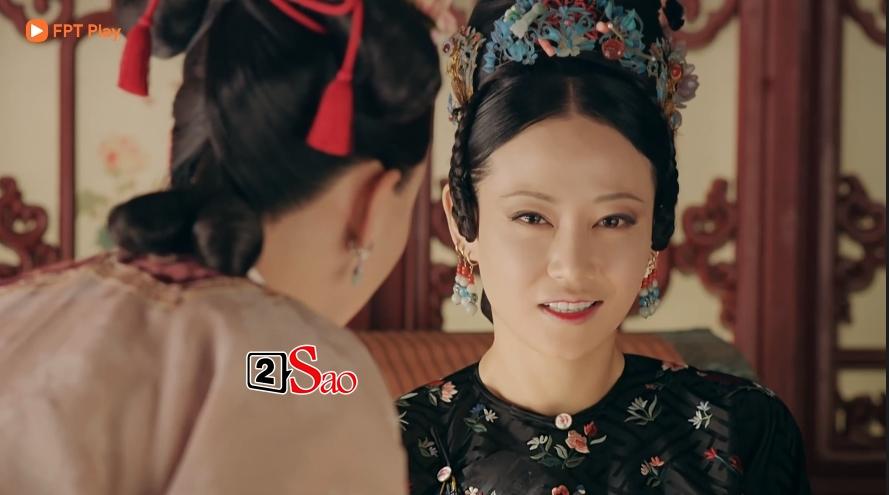 Lác mắt với hàng lông mày con đậu con bay từ hoàng hậu tới cung nữ trong Diên Hi Công Lược đình đám-3