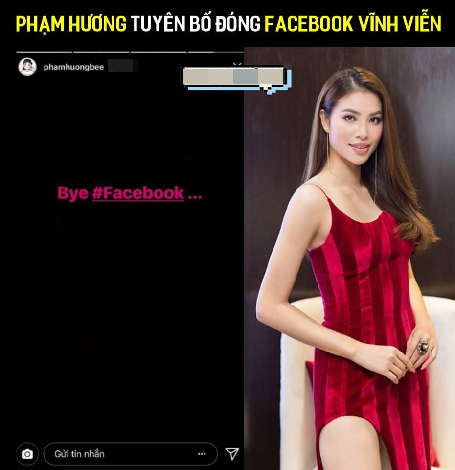 Thực hiện lời hứa khóa Facebook và mặc kệ scandal, Phạm Hương tận hưởng cuộc sống không hào quang-2