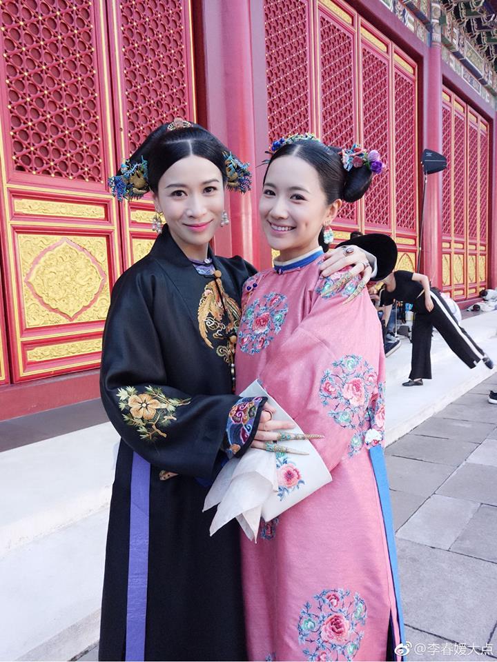 Loạt ảnh tiết lộ mối quan hệ thực sự của Xa Thi Mạn và dàn mỹ nhân Diên Hi Công Lược-3