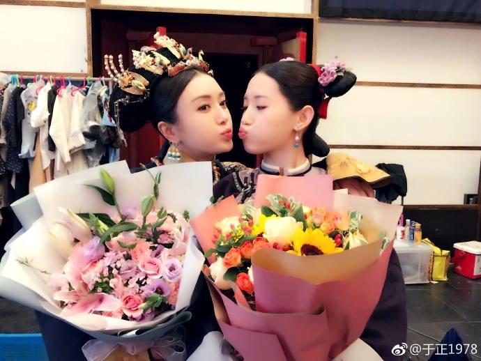 Loạt ảnh tiết lộ mối quan hệ thực sự của Xa Thi Mạn và dàn mỹ nhân Diên Hi Công Lược-8