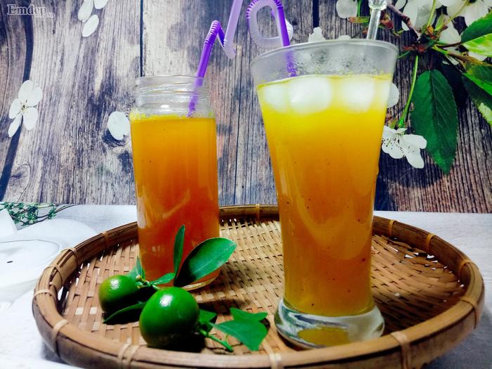 Tích tắc có ngay ly si rô chanh dây thơm mát, uống là mê-7