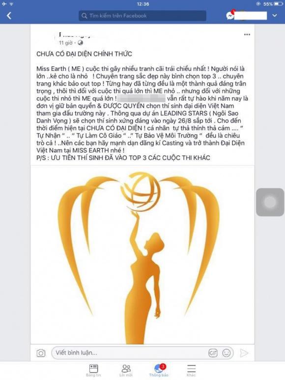 Rộ nghi vấn Mâu Thủy mất suất thi Hoa hậu Trái Đất vì mâu thuẫn-1