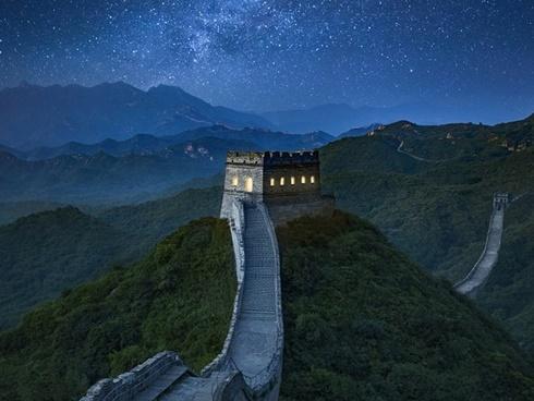 Du khách chật vật khi tham quan Vạn Lý Trường Thành dưới trời tuyết-1