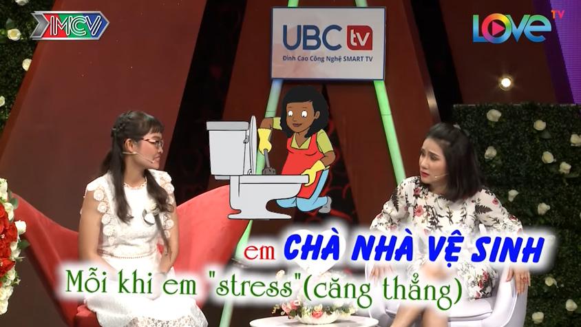 Có sở thích stress là dọn toilet, cô gái khiến bạn trai hết sức thích thú trong Bạn muốn hẹn hò-7