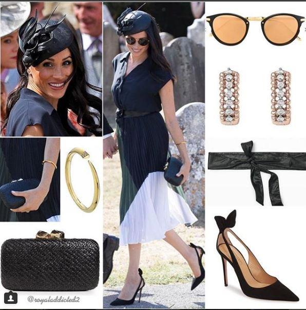 Chỉn chu là thế mà cũng có ngày Công nương Meghan gặp sự cố lộ bra giữa đám đông-1