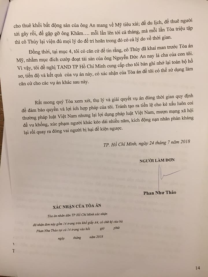 Bị report đơn phản tố Ngọc Thúy, người mẫu Phan Như Thảo bức xúc: Sao ai đó cứ phải điên cuồng lên thế?-8