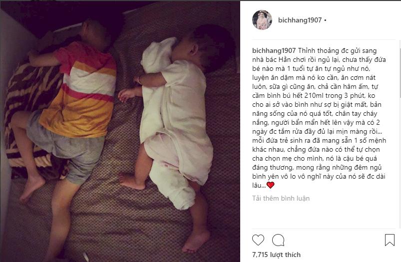 Hình ảnh mới nhất về con trai Bella khi ở nhà Hằng Túi: Ngày càng bụ bẫm, hiếu động đến không ngờ-2