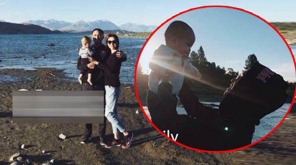 Tiểu công chúa nhà Tăng Thanh Hà lần đầu lộ diện cùng ba mẹ và anh trai-9