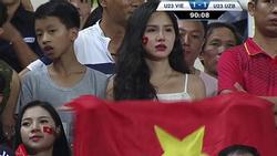 'Hotgirl World Cup' gây chú ý trong trận U23 Việt Nam - Uzbekistan