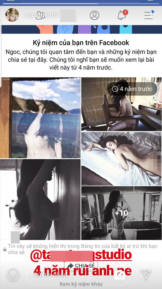 Ngọc Trinh đốt cháy mạng xã hội khi chia sẻ chùm ảnh khỏa thân chụp cách đây 4 năm-2