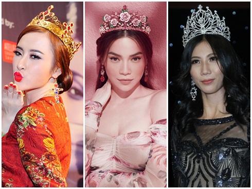 Gia nhập câu lạc bộ kiều nữ đội vương miện, Hồ Ngọc Hà lấn át chị em showbiz với vẻ đẹp 'quên sầu'