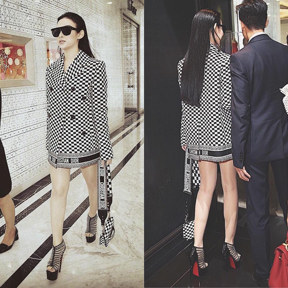 Những đôi giày cao hú hồn Huyền Baby dùng để ăn gian chiều cao-4