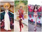 Những chiếc váy giúp Phan Thị Mơ tỏa sáng và đăng quang Hoa hậu Đại sứ Du lịch Thế giới 2018