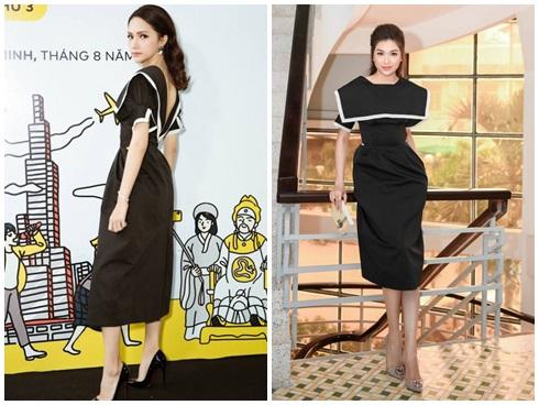 Đụng độ chiếc váy cổ thủy thủ lộn ngược, Hương Giang và Lệ Hằng đẹp bất phân thắng bại