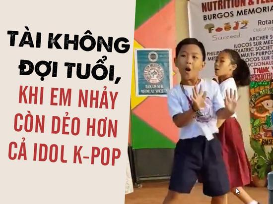 TÀI KHÔNG ĐỢI TUỔI: Cậu bé nhảy 'Bboom Bboom' dẻo hơn idol K-pop