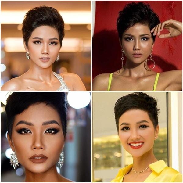 Góc mặt 3/4 đẹp xuất sắc là lợi thế giúp HHen Niê tỏa sáng tại Miss Universe 2018-11