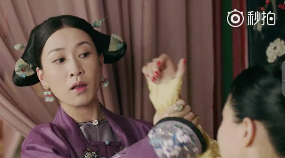 Nhàn phi bức tử Cao quý phi, cư dân mạng hết lời khen ngợi: Diễn xuất của Xa Thi Mạn chưa từng thất bại-1