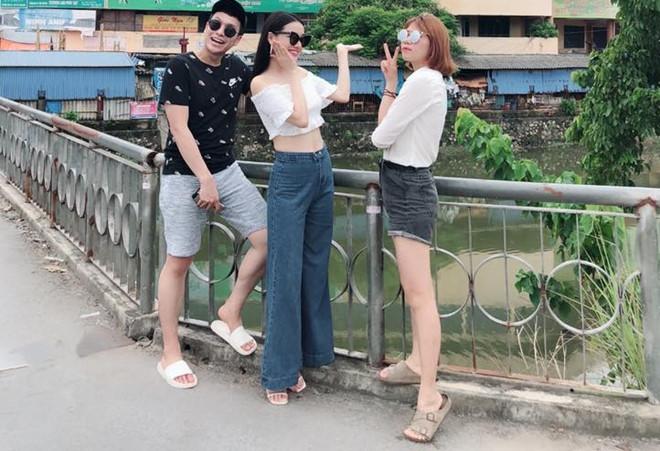 Nhã Phương diện áo ngắn để eo thon bác tin mang bầu với Trường Giang-2