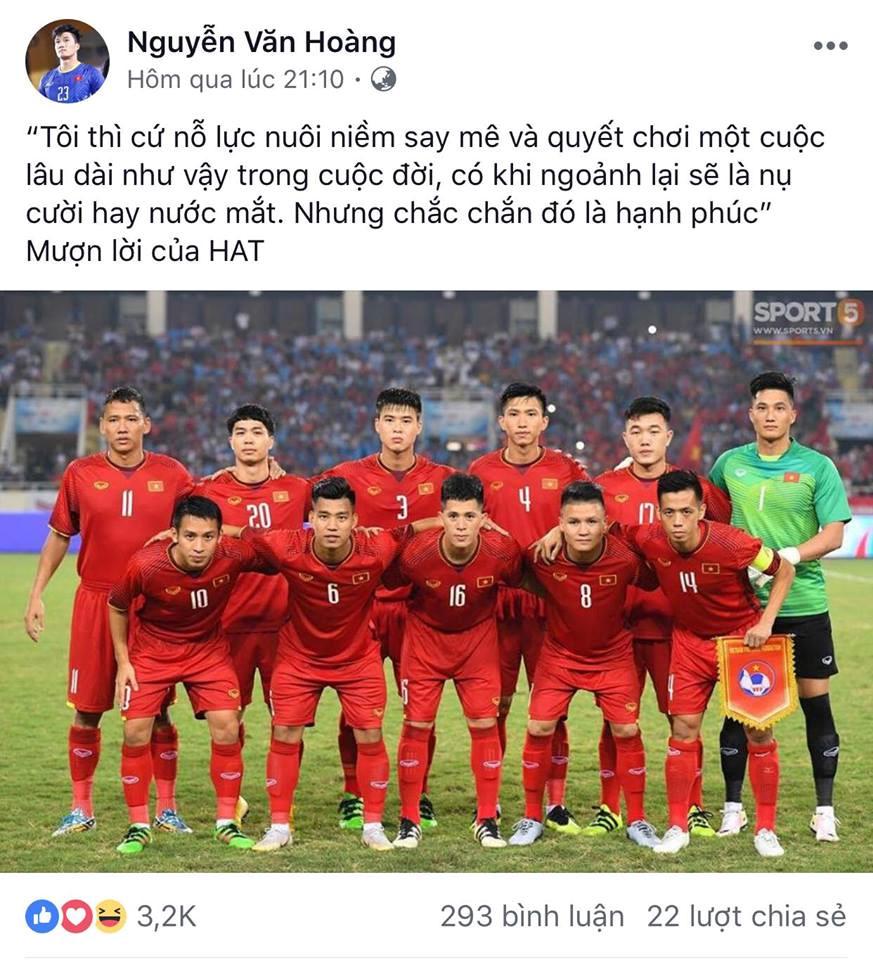 Dàn cầu thủ U23 VN đồng loạt đăng ảnh trước khi tham dự ASIAD 2018-7