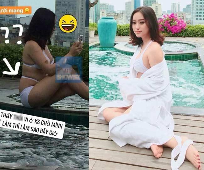 Bị chỉ trích phô diễn vòng 1 thái quá, Thúy Vi mạnh miệng: Ngực to quá biết phải làm sao?-3