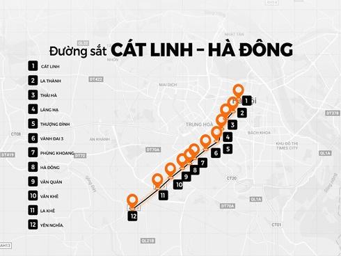 Một mình 1 đường, tàu từ Hà Đông đến Cát Linh hết 30 phút-22